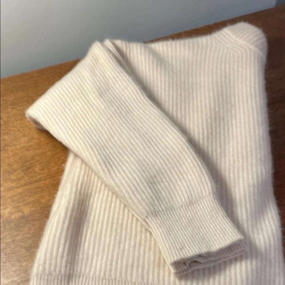 J. Crew Cashmere Crewneck Sweater - Cream - Picture 3 of 6